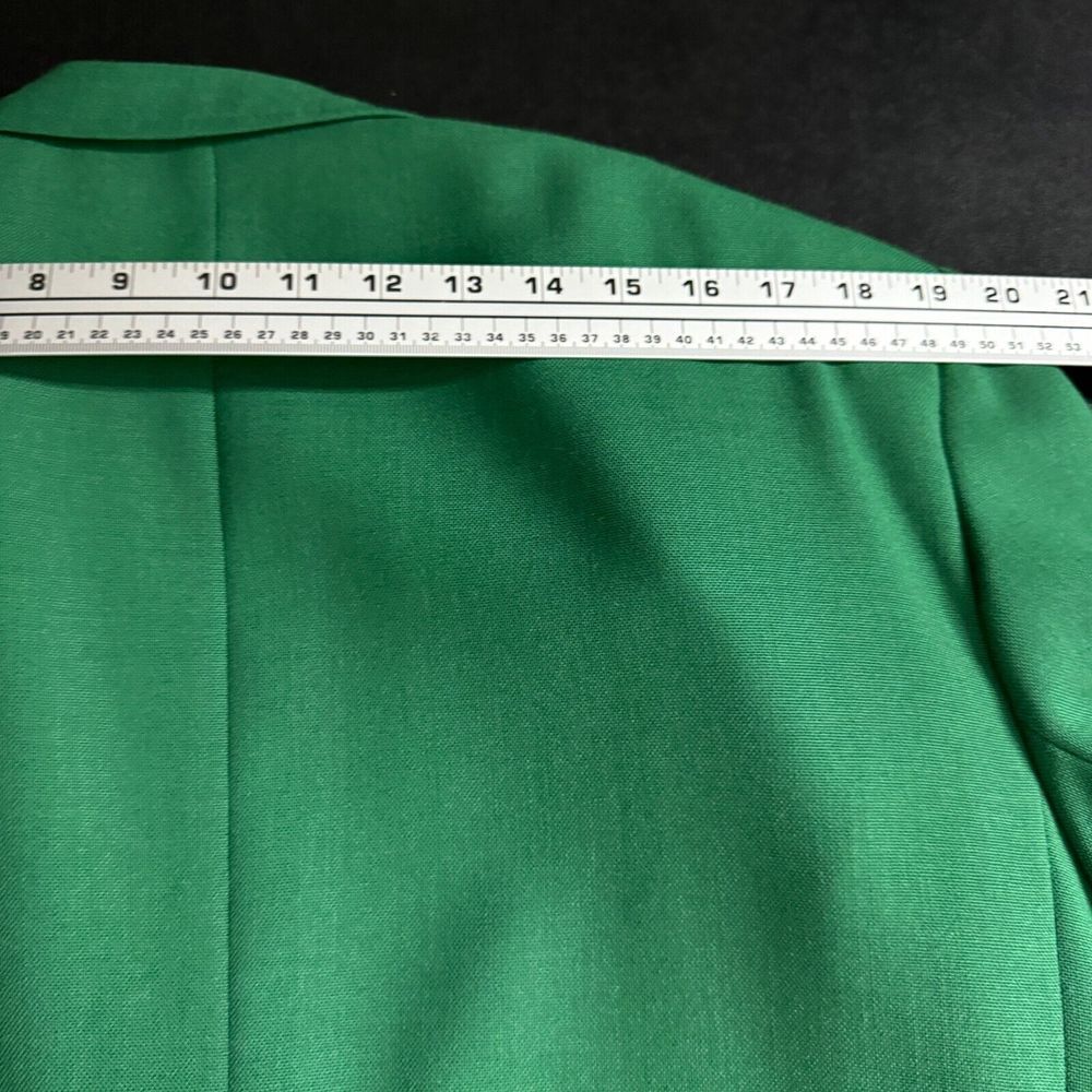Lady Harwick Masters Womens‎ Jacket Blazer Sport Coat 24 Replica Green Augusta - Picture 10 of 12